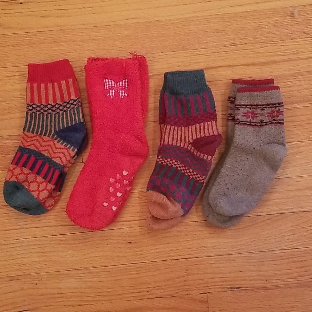 4 Pairs of Thick Winter Socks